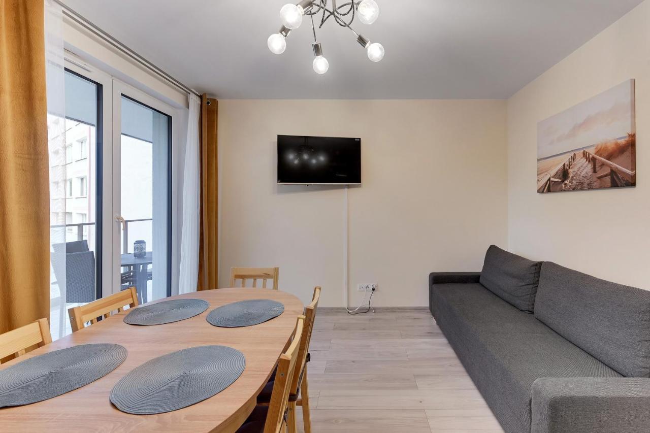 Gdansk Centrum - Apartament 3 - Pokojowy Z Duzym Tarasem Eksteriør billede