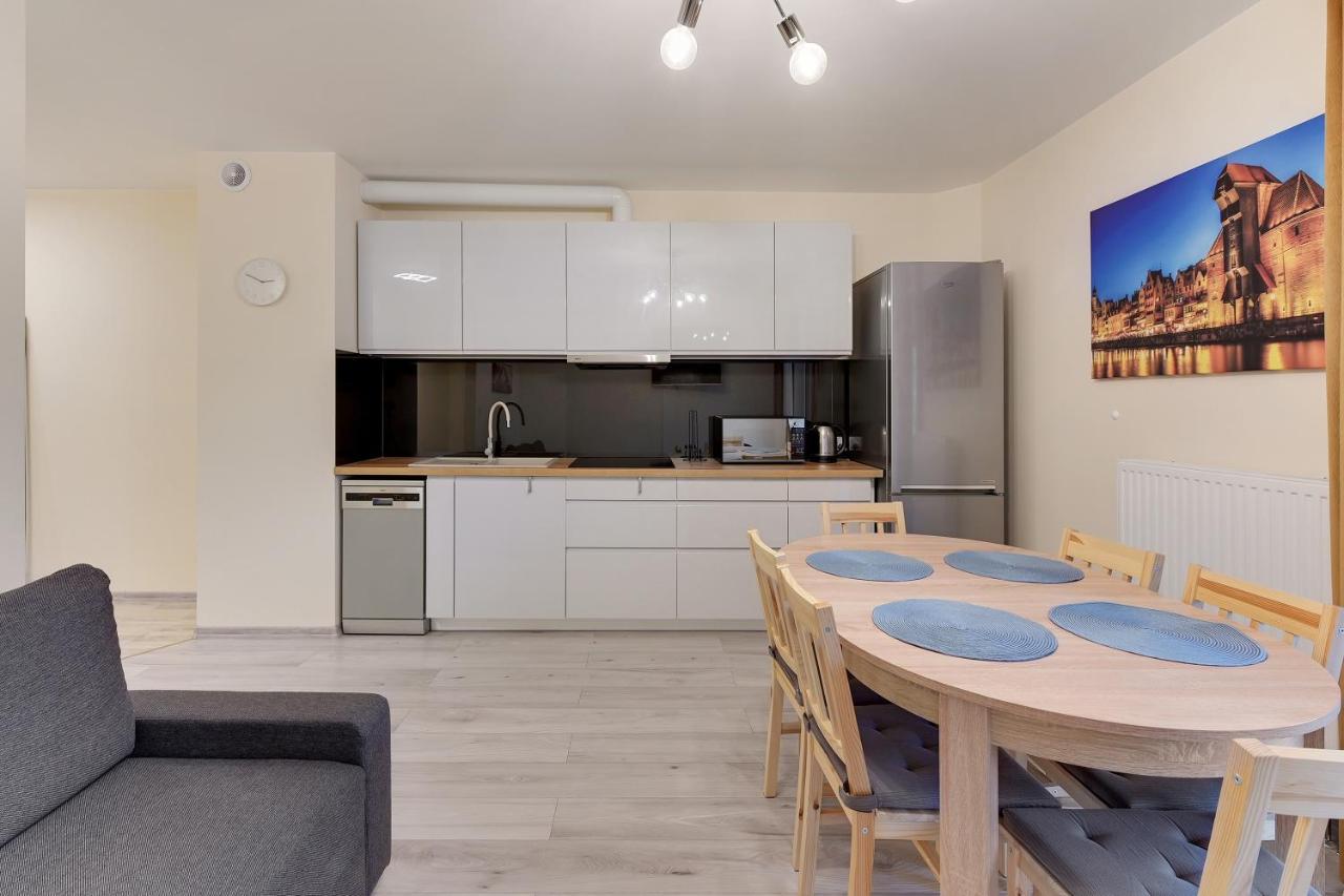 Gdansk Centrum - Apartament 3 - Pokojowy Z Duzym Tarasem Eksteriør billede