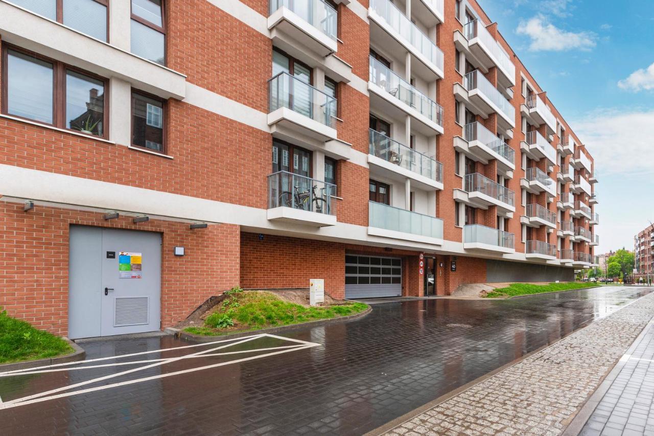Gdansk Centrum - Apartament 3 - Pokojowy Z Duzym Tarasem Eksteriør billede