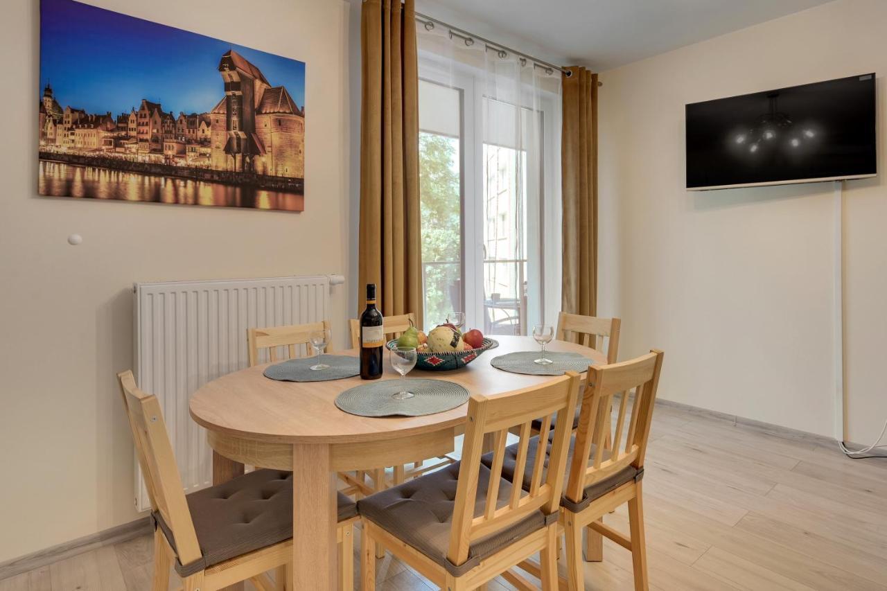 Gdansk Centrum - Apartament 3 - Pokojowy Z Duzym Tarasem Eksteriør billede
