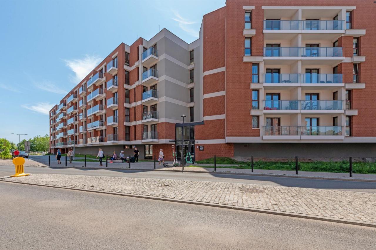 Gdansk Centrum - Apartament 3 - Pokojowy Z Duzym Tarasem Eksteriør billede